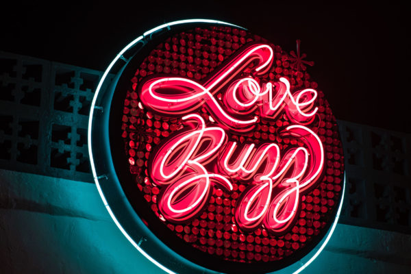 Love Buzz Neon sign
